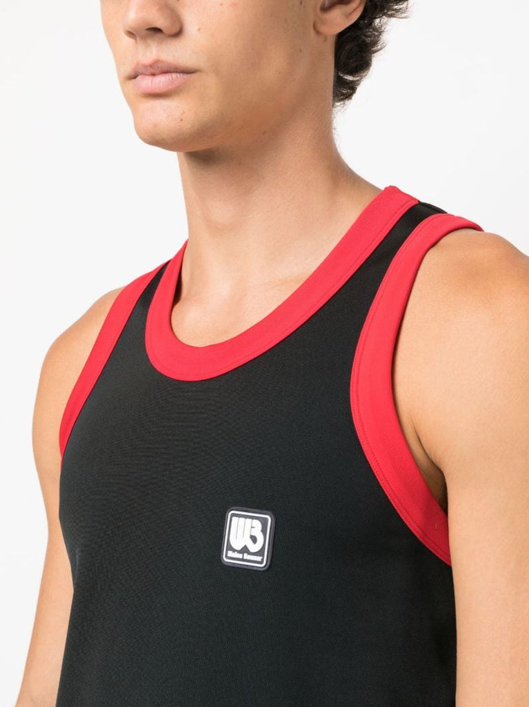 Black Diop Logo-patch Tank Top