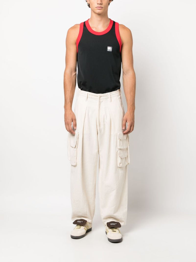 Black Diop Logo-patch Tank Top