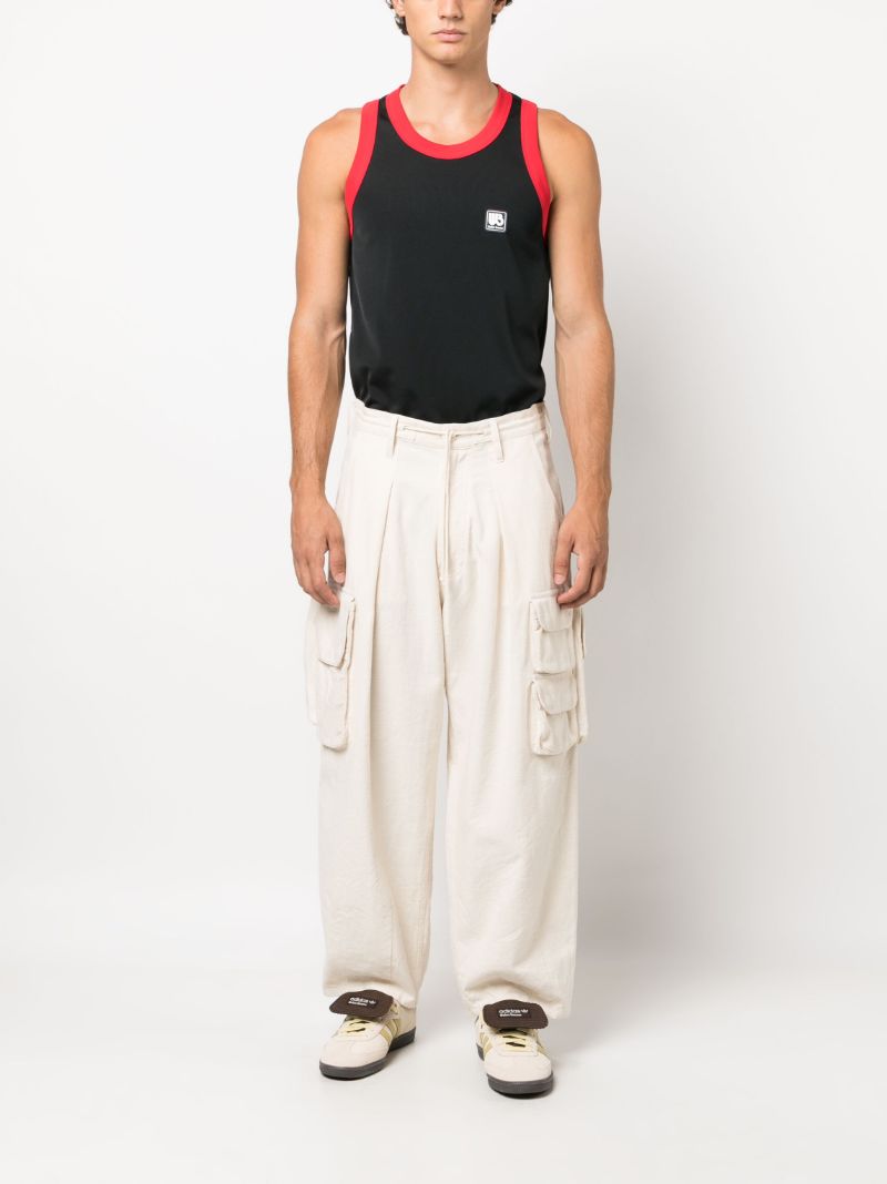 Black Diop Logo-patch Tank Top
