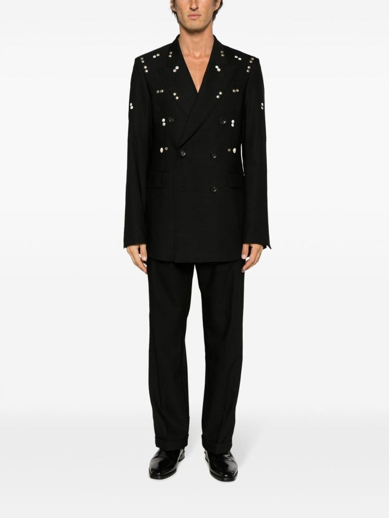 Black Dakar Wool Blazer