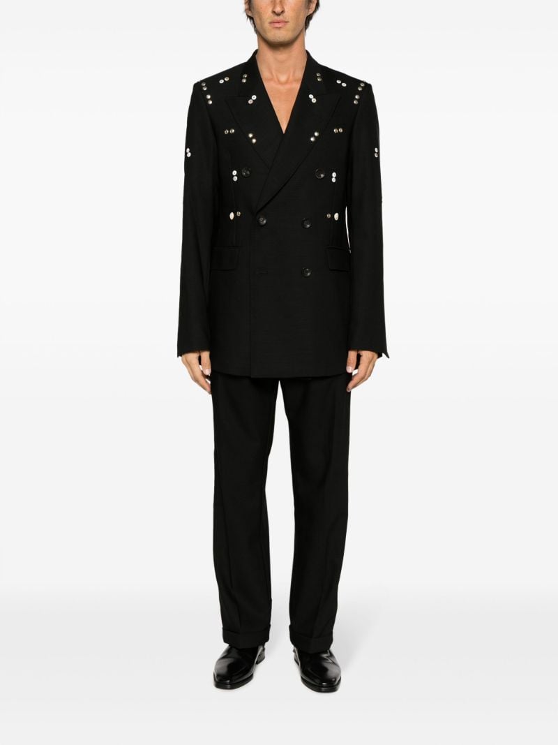 Black Dakar Wool Blazer