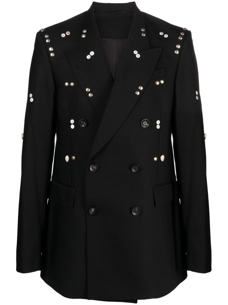 Black Dakar Wool Blazer