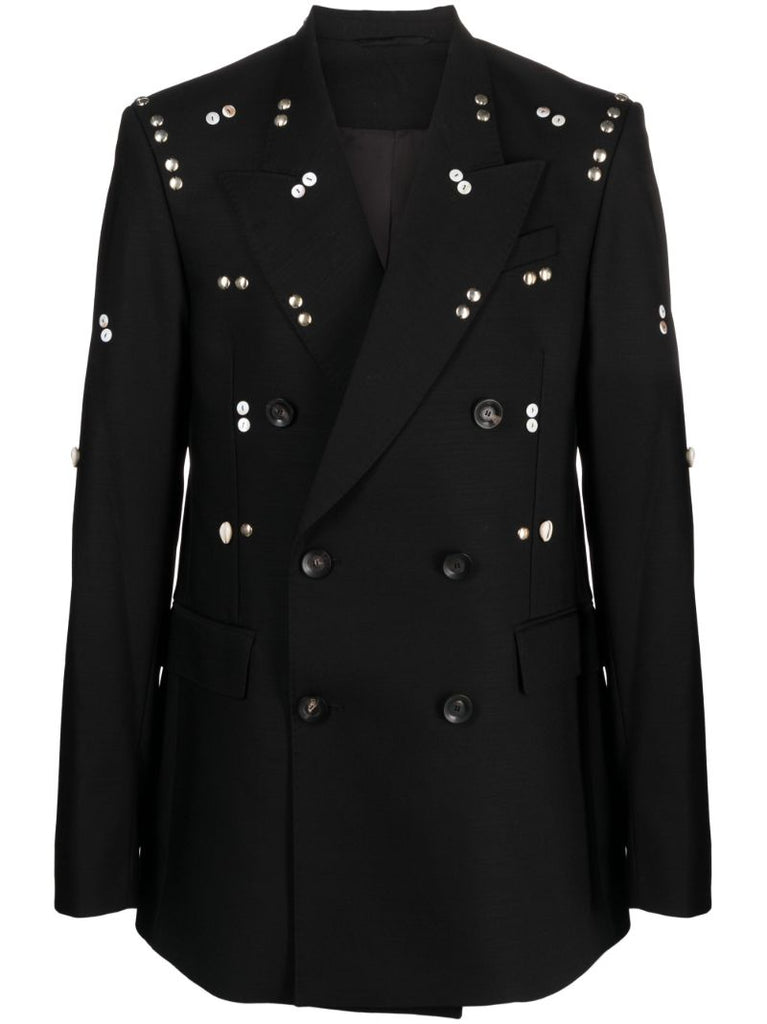 Black Dakar Wool Blazer
