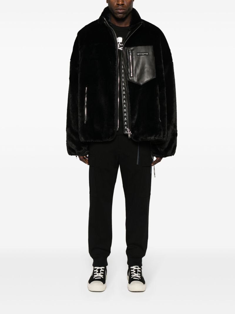Black Faux-fur Jacket