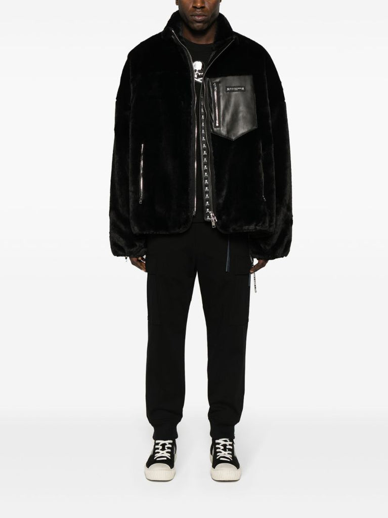Black Faux-fur Jacket