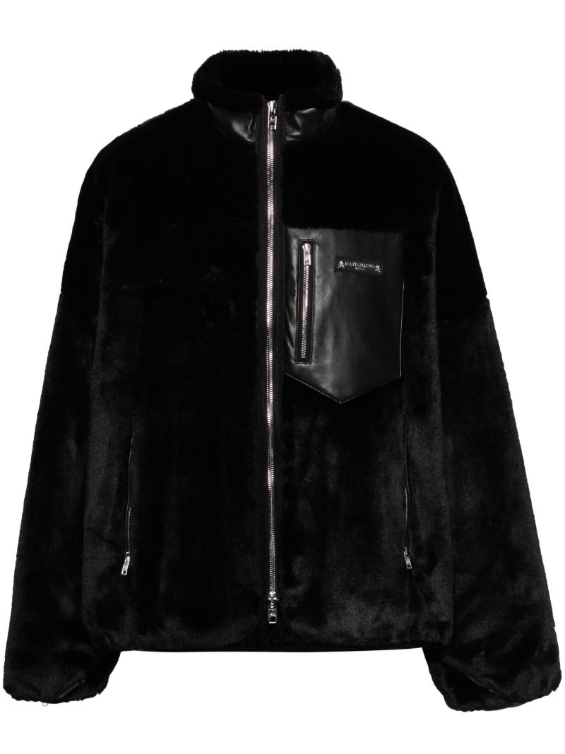 Black Faux-fur Jacket
