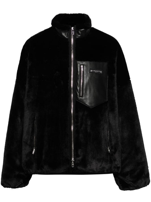 Black Faux-fur Jacket