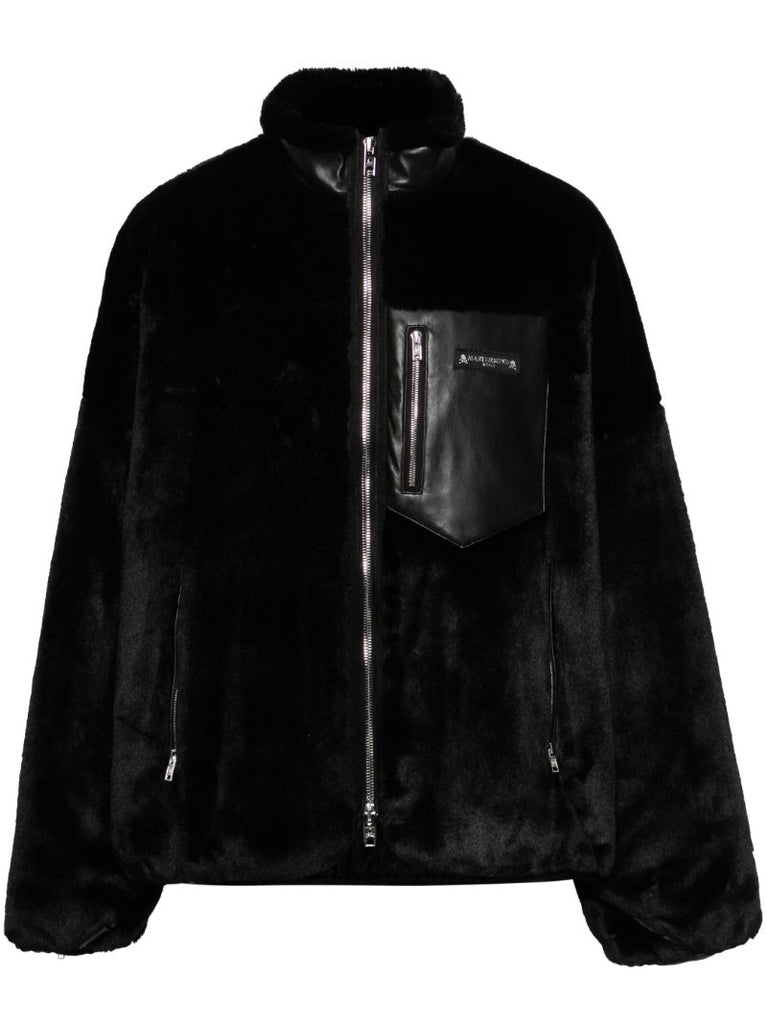 Black Faux-fur Jacket