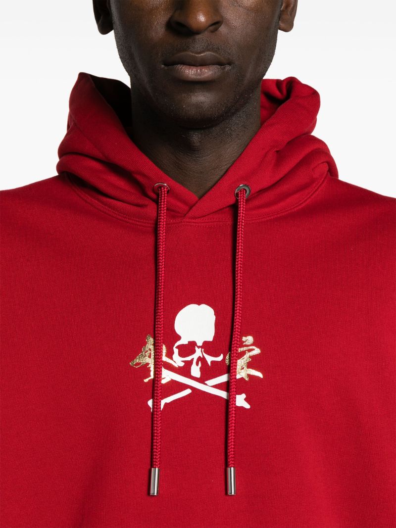Red Prosperity Cotton Hoodie