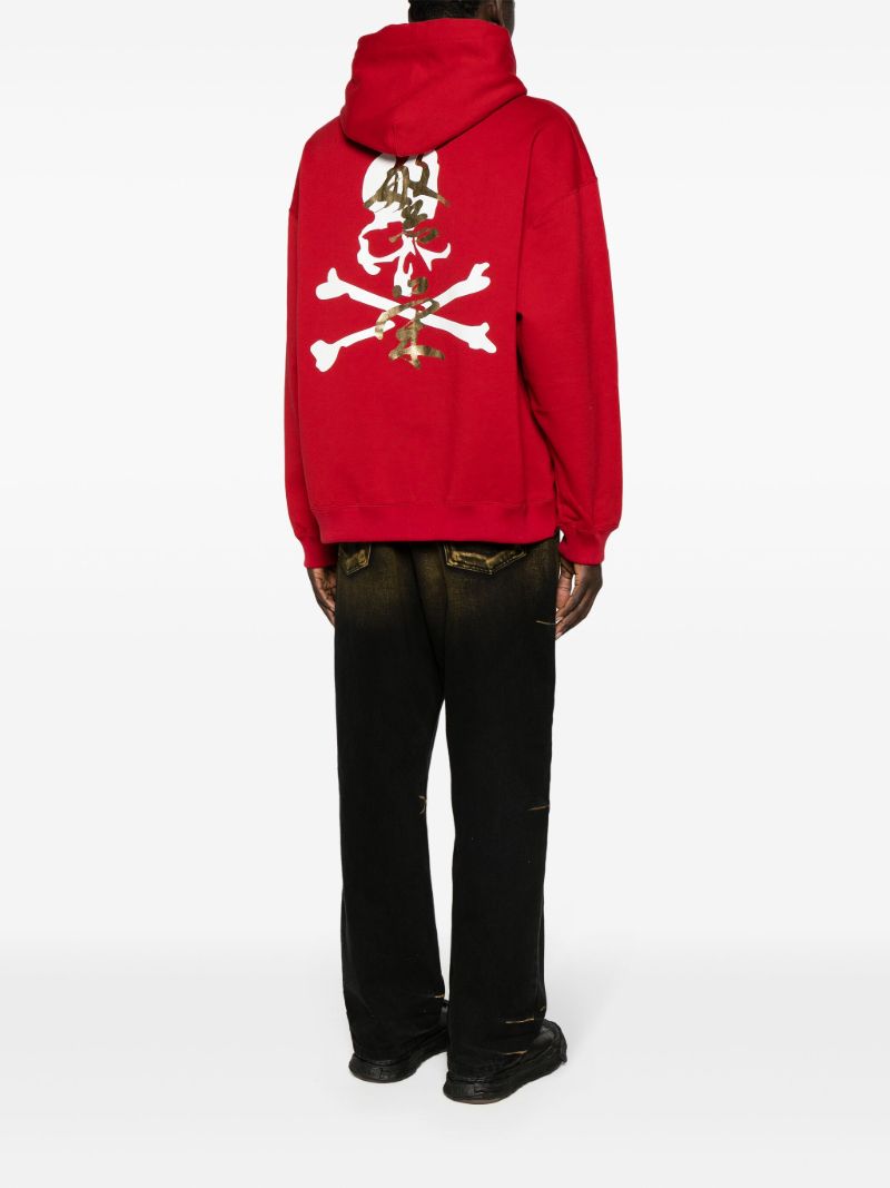 Red Prosperity Cotton Hoodie