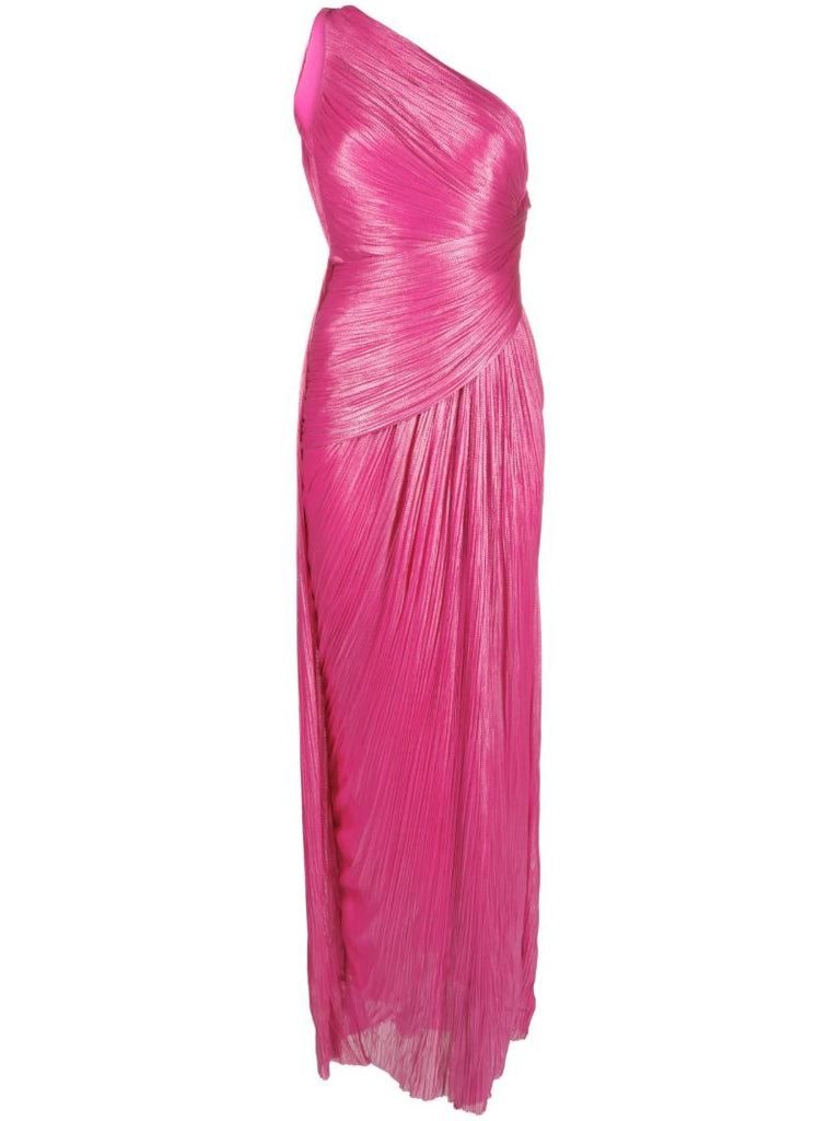 Pink Esther One-shoulder Dress