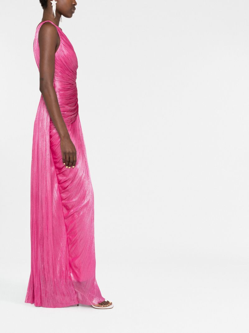 Pink Esther One-shoulder Dress