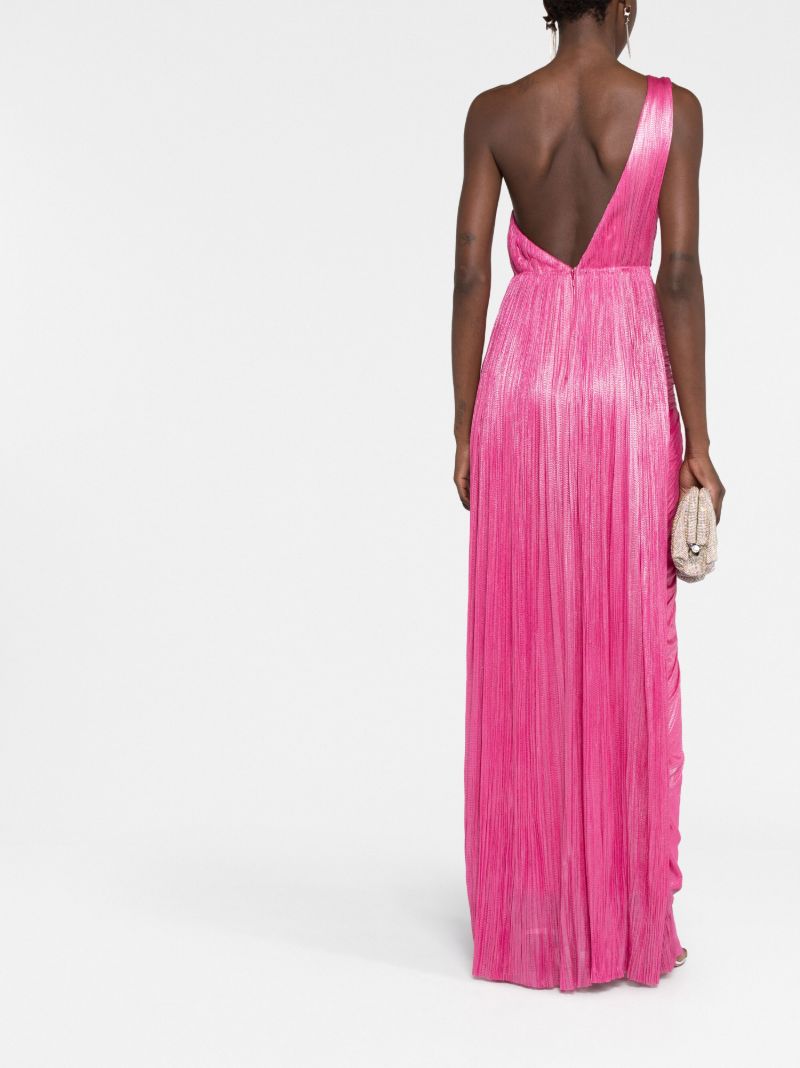Pink Esther One-shoulder Dress