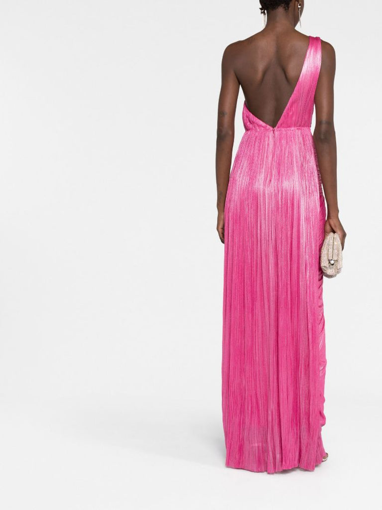 Pink Esther One-shoulder Dress