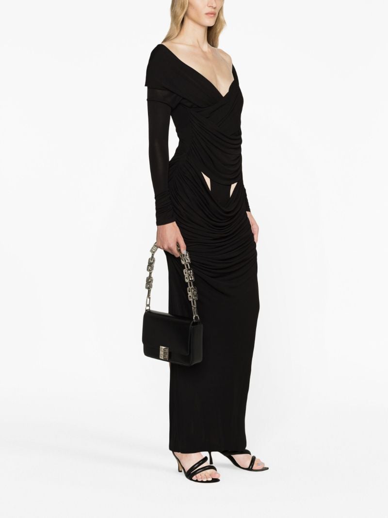 Black Otto Cut-out Maxi Dress