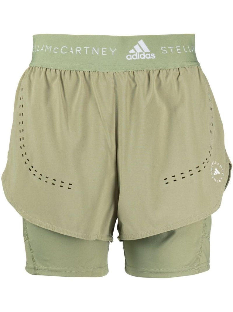 Green Truepurpose Two-in-one Performance Shorts