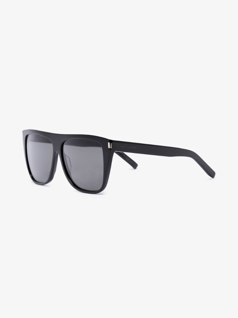 Black Sl 1 Slim Square Sunglasses