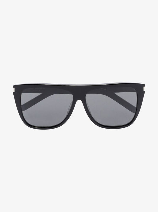 Black Sl 1 Slim Square Sunglasses