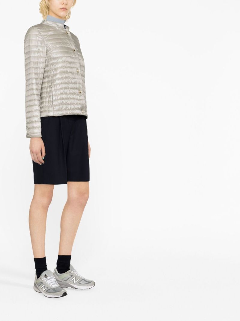 Blue Nuage Reversible Quilted Jacket
