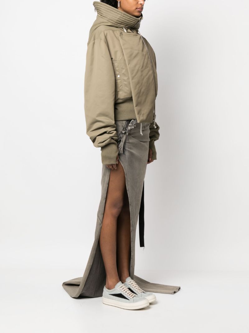 Green Alice Hooded Parka Jacket
