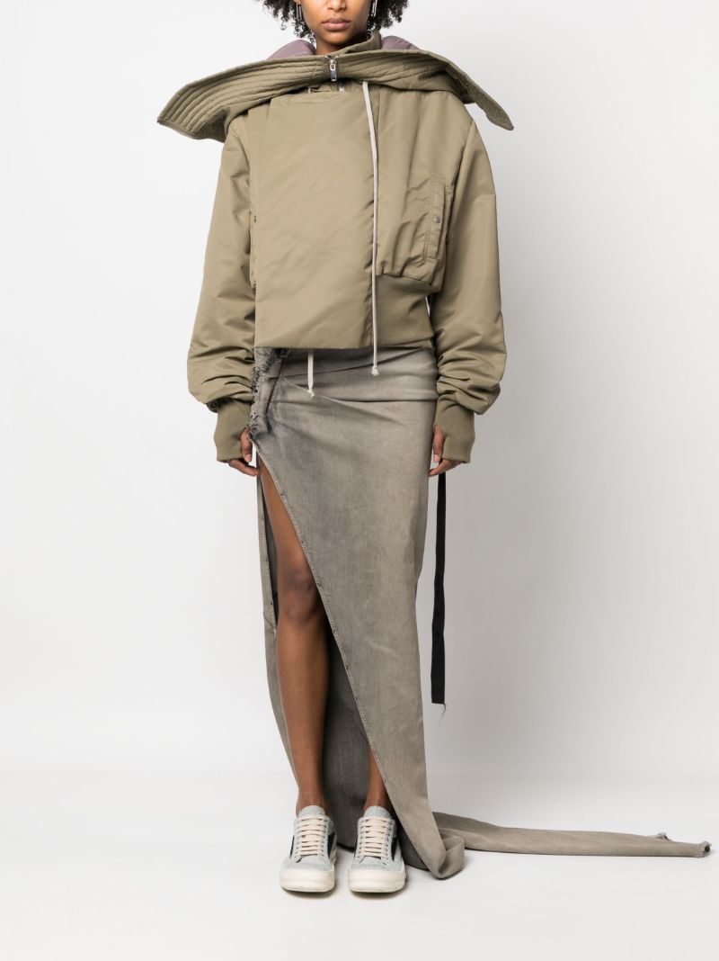 Green Alice Hooded Parka Jacket