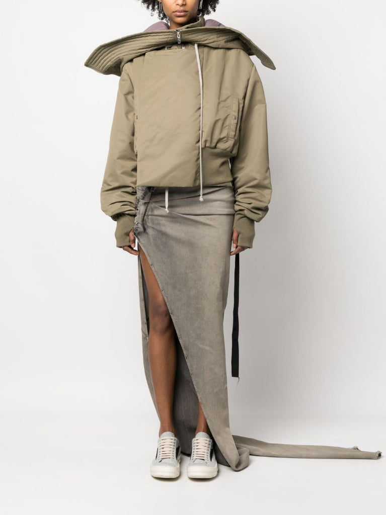 Green Alice Hooded Parka Jacket