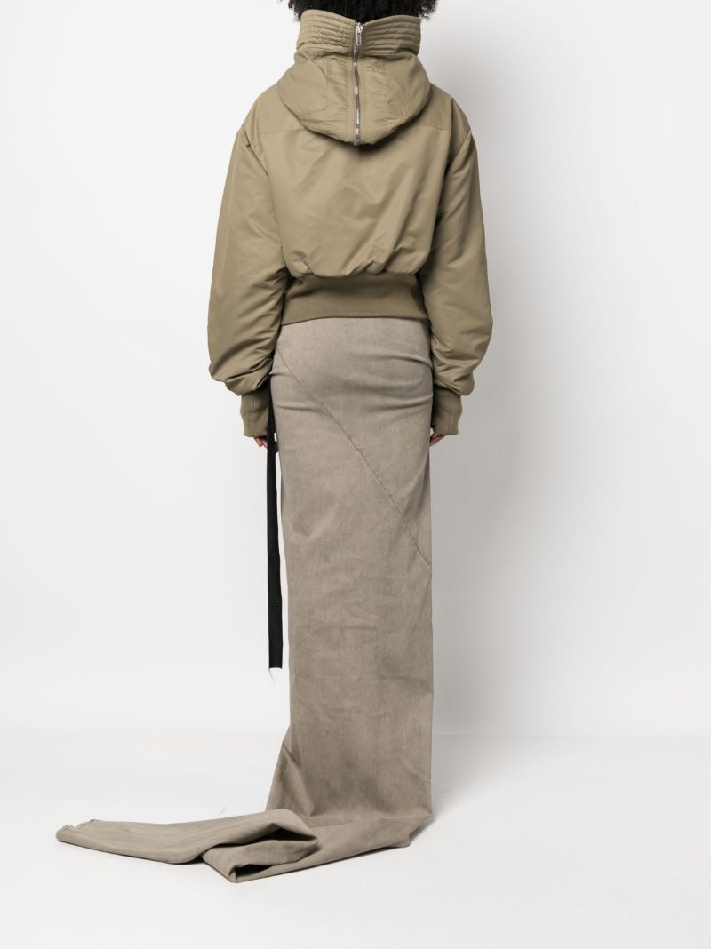 Green Alice Hooded Parka Jacket