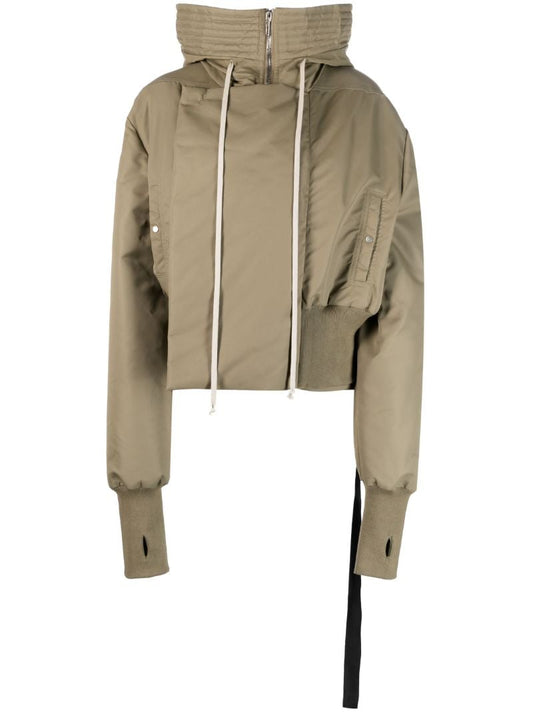 Green Alice Hooded Parka Jacket