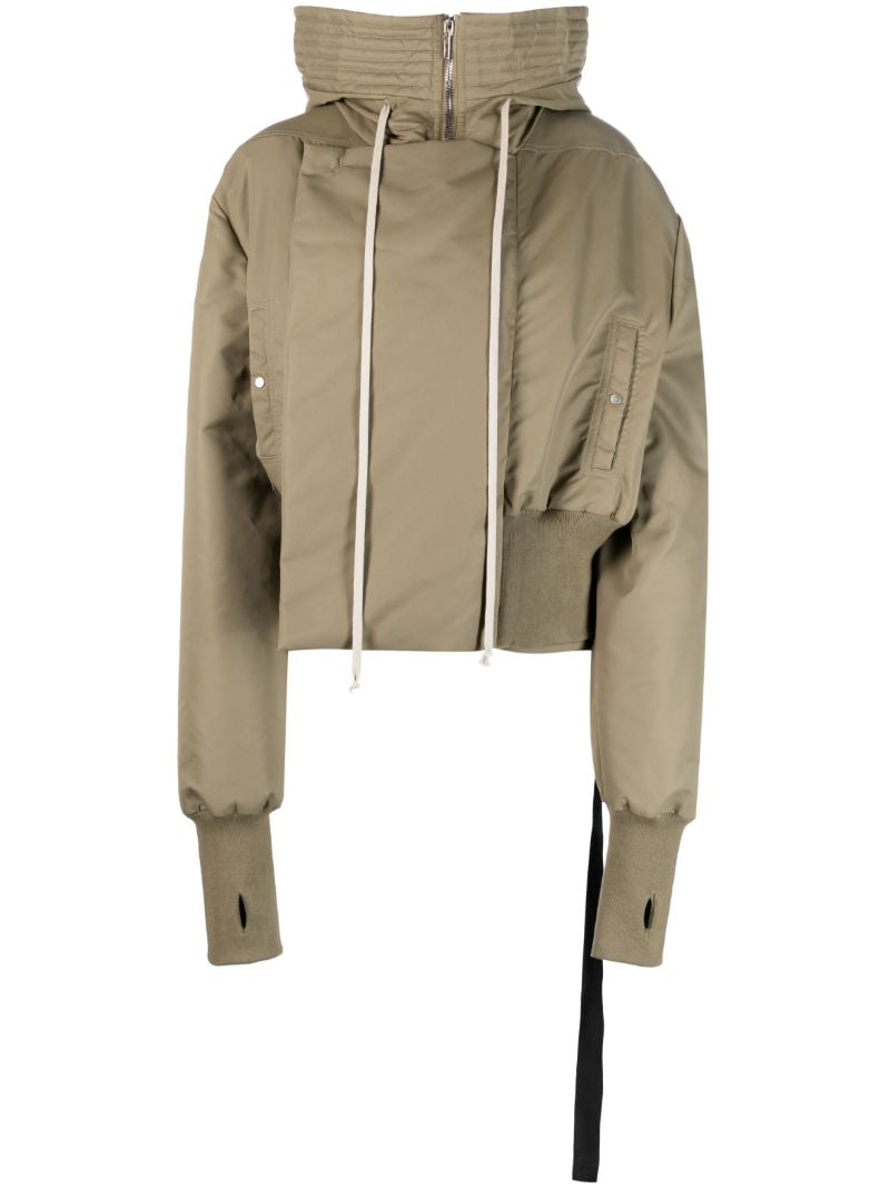 Green Alice Hooded Parka Jacket