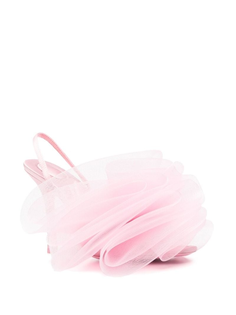 Pink Pom 105 Slingback Sandals