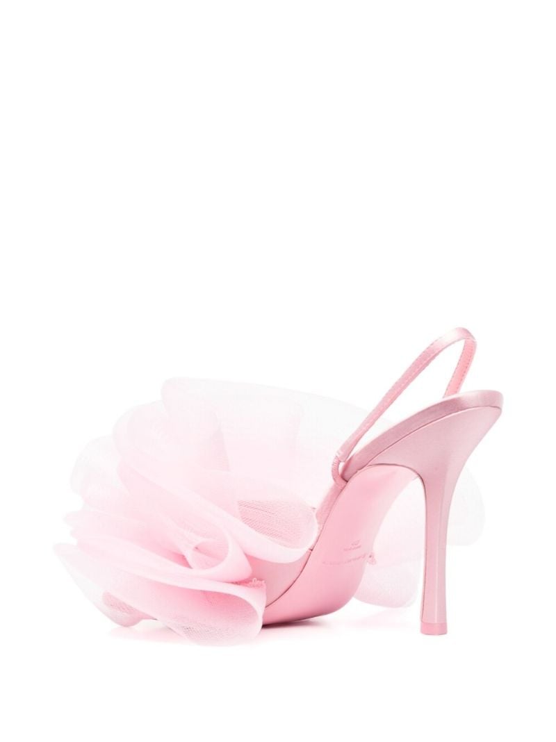 Pink Pom 105 Slingback Sandals