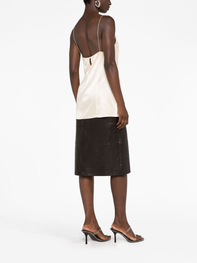 Neutral the Grisella Silk Top