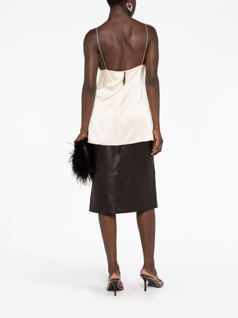 Neutral the Grisella Silk Top