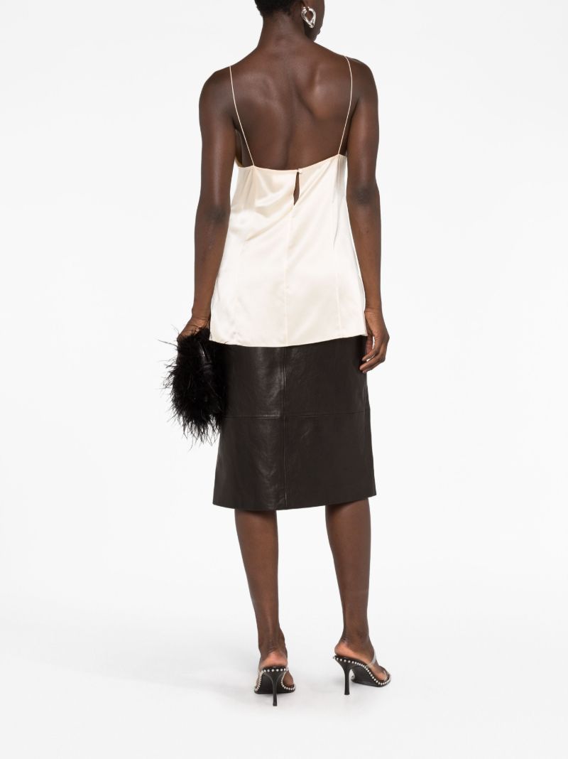 Neutral the Grisella Silk Top