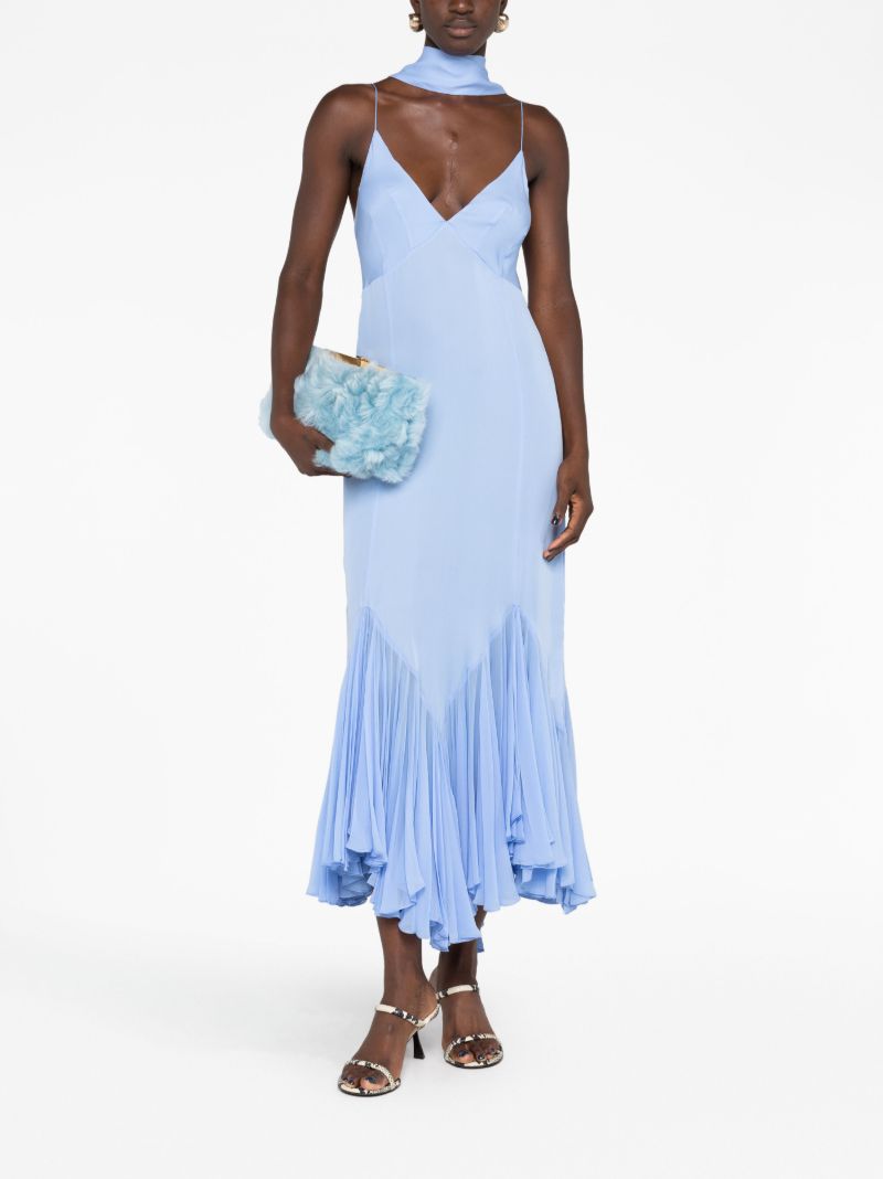 Blue the Candita Silk Maxi Dress