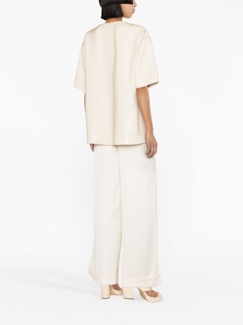 Neutral Jones Sequinned T-shirt