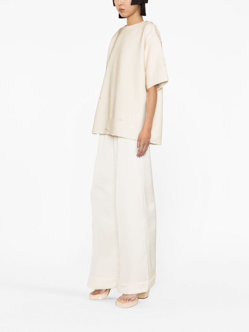 Neutral Jones Sequinned T-shirt