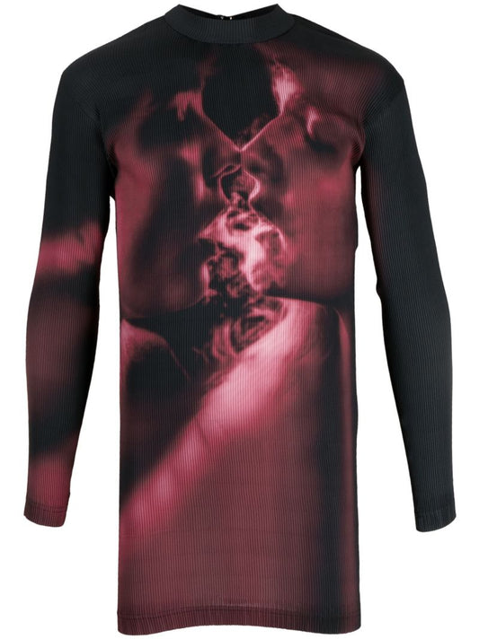 Black Rhye Photograph-print Dress