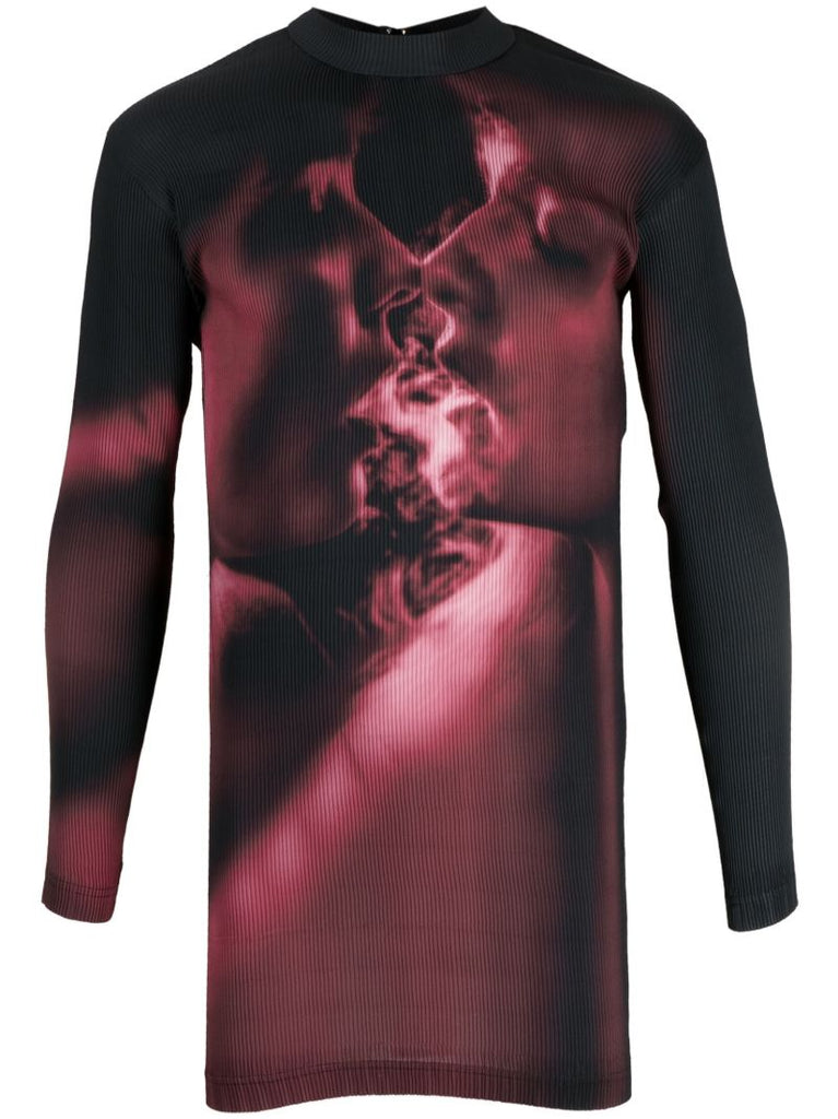 Black Rhye Photograph-print Dress