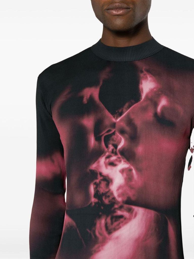 Black Rhye Photograph-print Dress