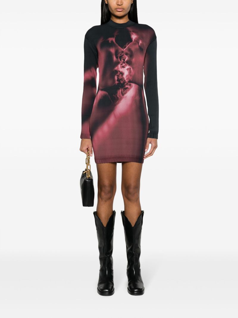 Black Rhye Photograph-print Dress