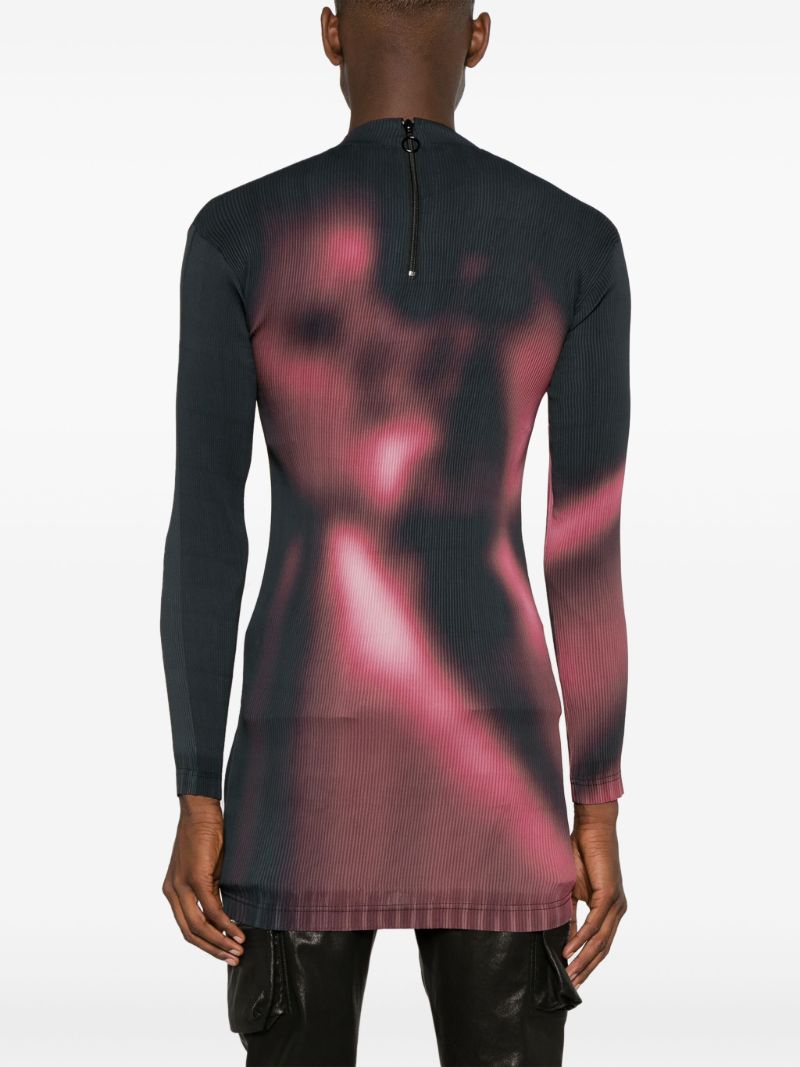 Black Rhye Photograph-print Dress