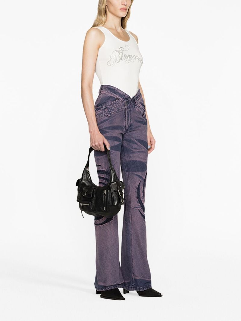 Black Leather Shoulder Bag