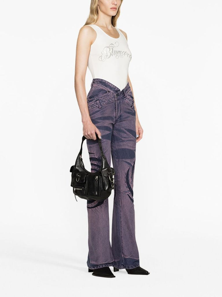 Black Leather Shoulder Bag