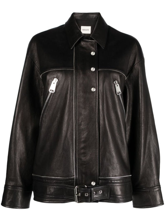 Black Herman Leather Jacket