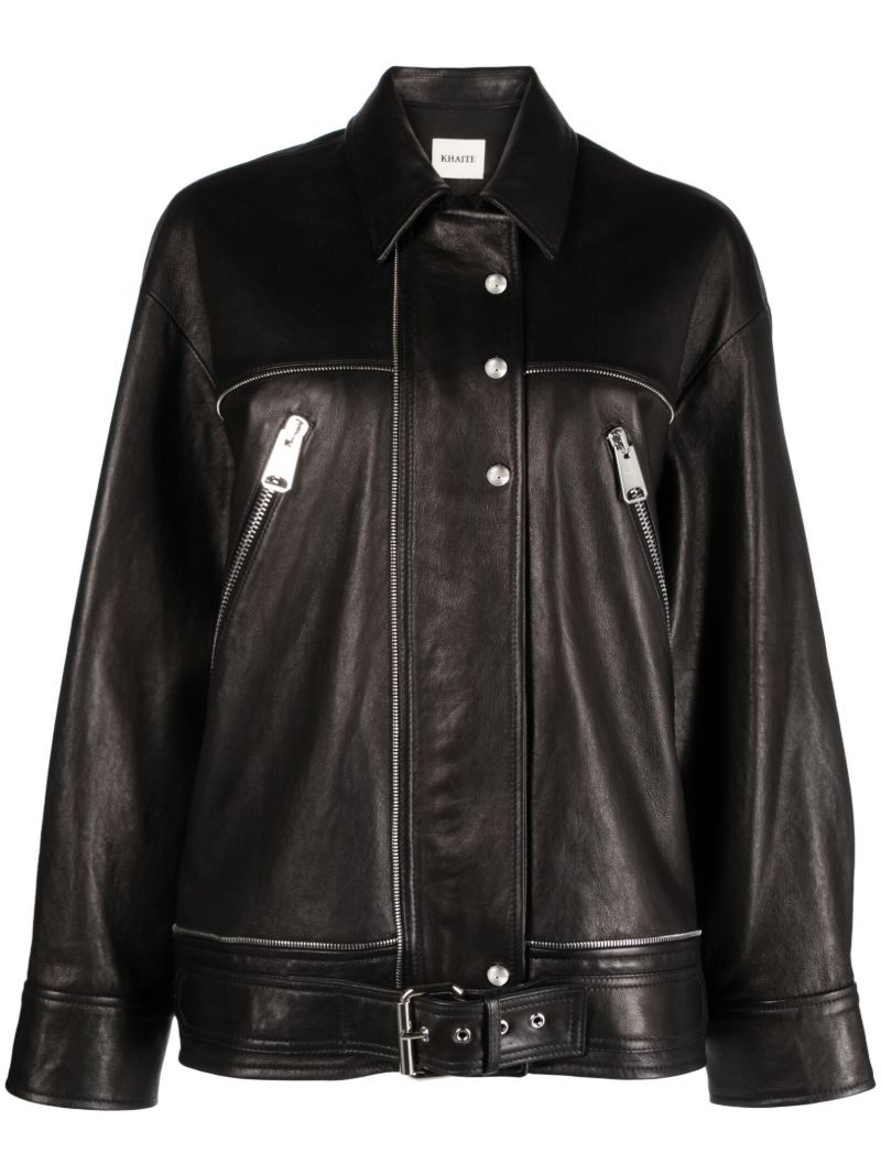 Black Herman Leather Jacket
