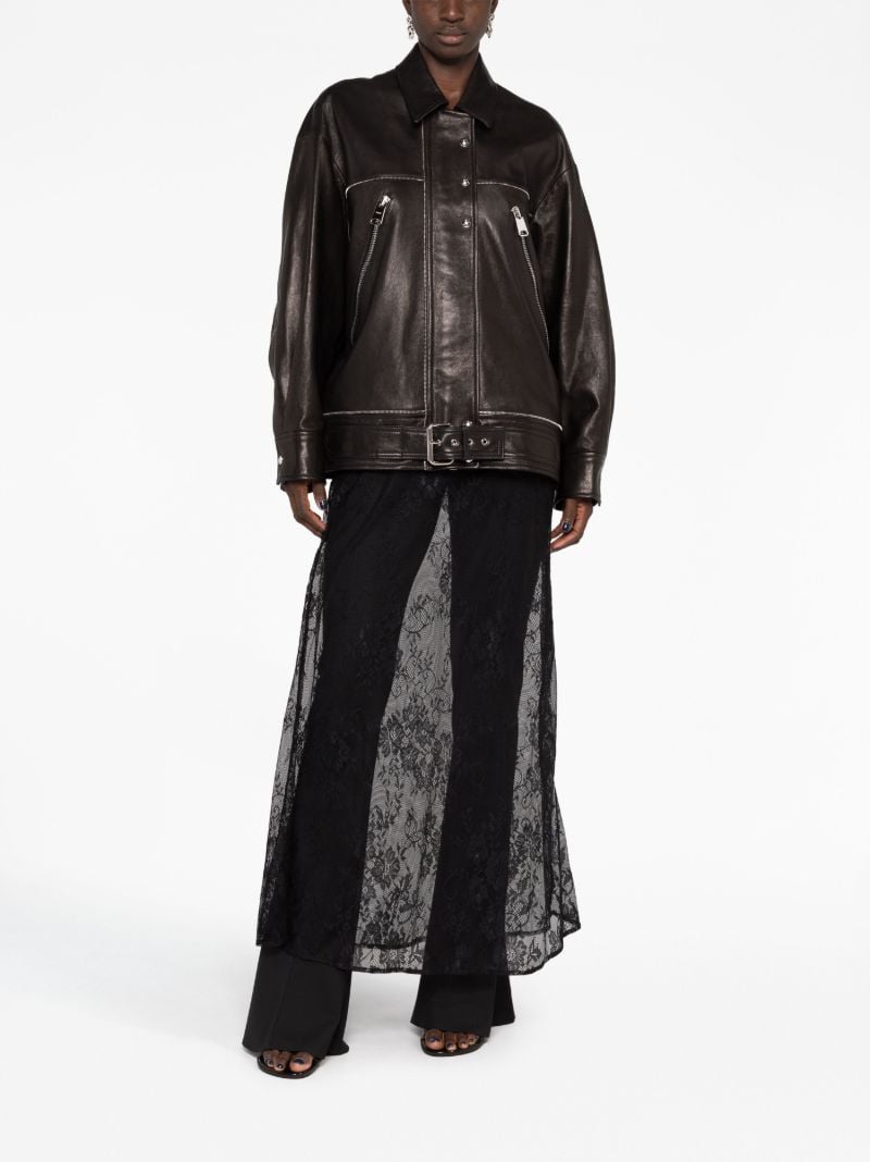 Black Herman Leather Jacket