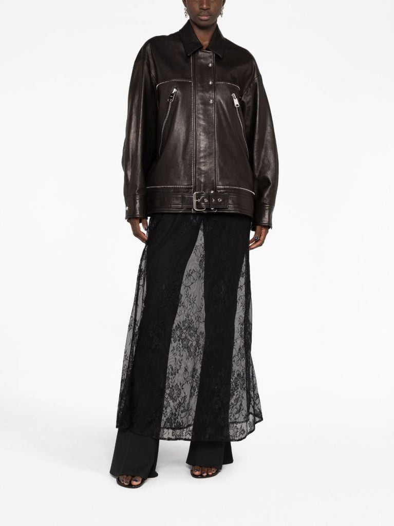 Black Herman Leather Jacket