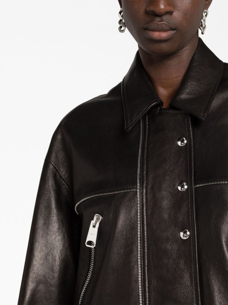 Black Herman Leather Jacket