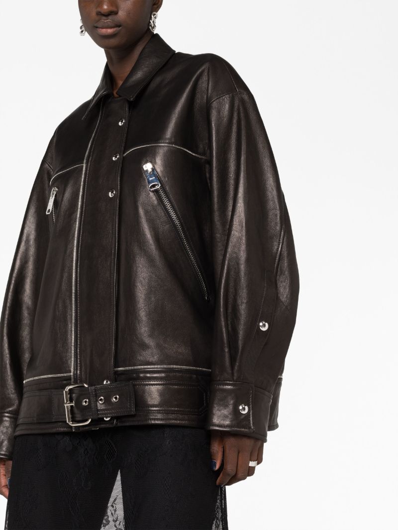 Black Herman Leather Jacket